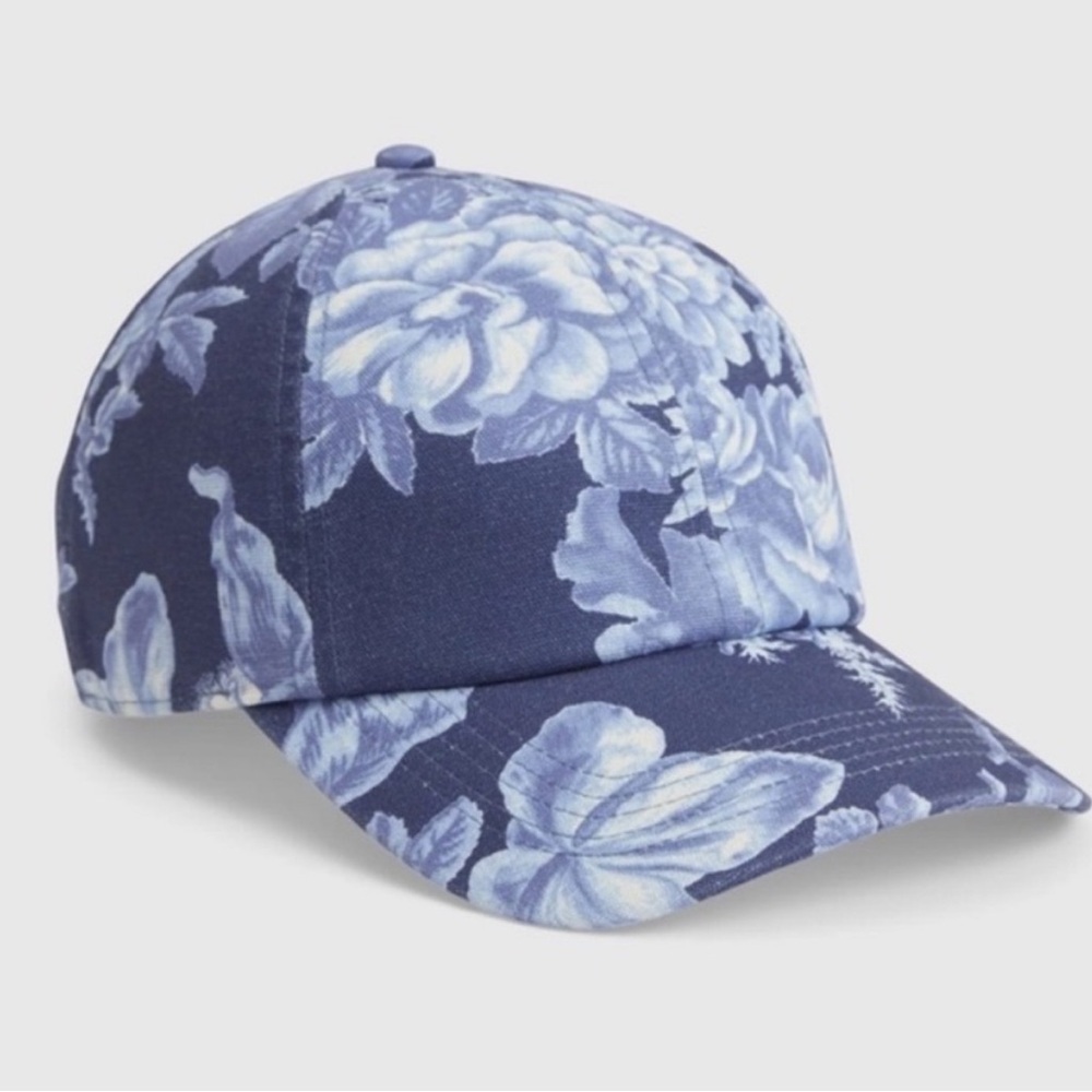 GAP x LoveShackFancy Denim Baseball Cap